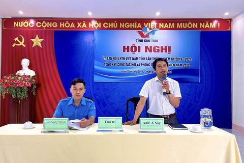 Hội nghị Ủy ban Hội LHTN Việt Nam tỉnh lần thứ 8, nhiệm kỳ 2019 – 2024 và tổng kết công tác Hội và phong trào thanh niên năm 2022